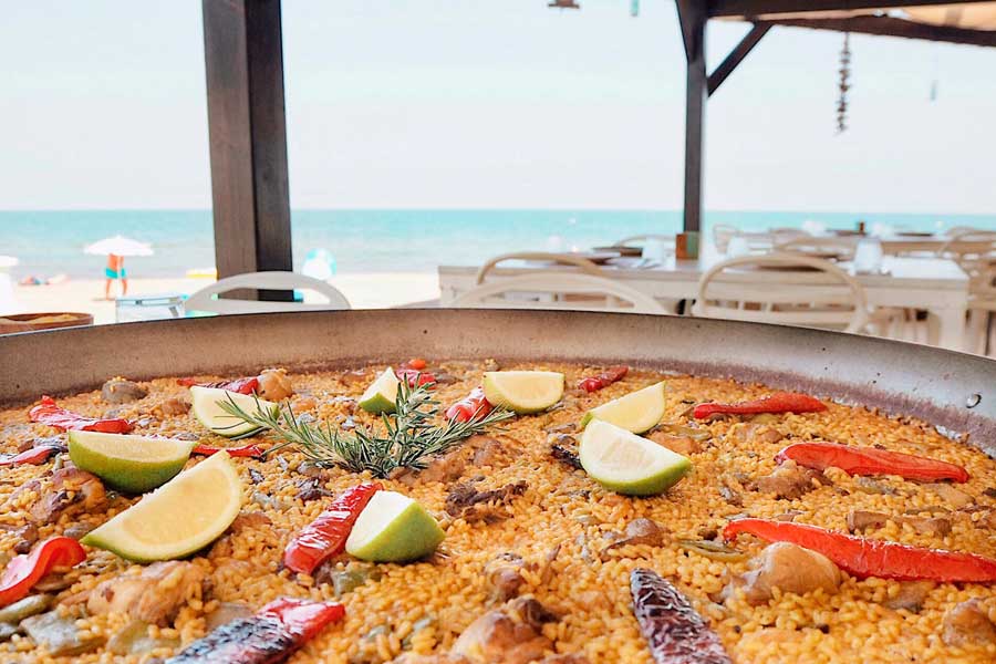Paella from Restaurant